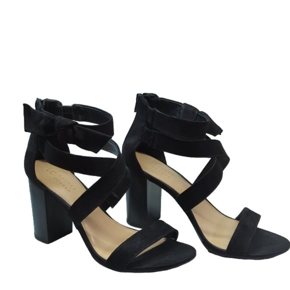 LC Lauren Conrad Shoes - Lauren Conrad Girlfriend Faux Suede Heels